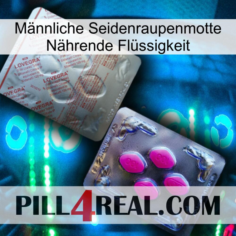 Männliche Seidenraupenmotte Nährende Flüssigkeit 38